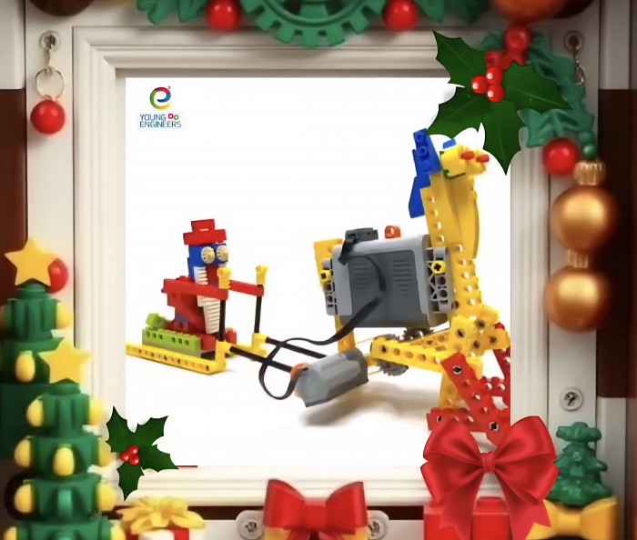 Santa's Sleigh LEGO Build